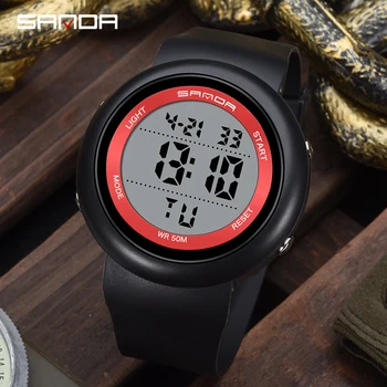 

Fashion Simple Sport watch Men Military Watches Alarm Date Week Clock Shock Resistant Waterproof Digital Watch reloj hombre