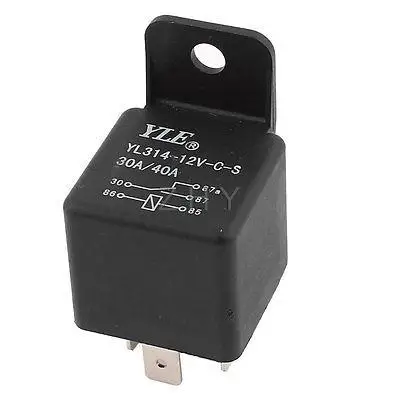 

YL-314-12V-C-S DC12V 5-Pin General Purpose Coil Power Relay for Car Auto