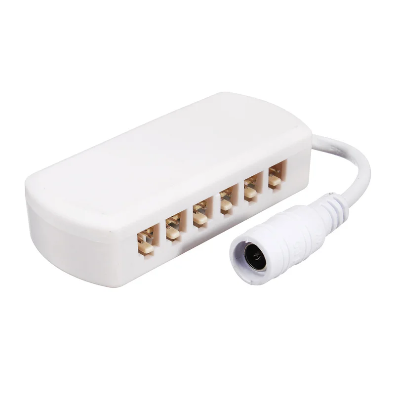 

1pcs 6 Holes Connection Boxes Block Terminal Junction Box For LED Cabinet Light Wall Lamps Support Dropshipping