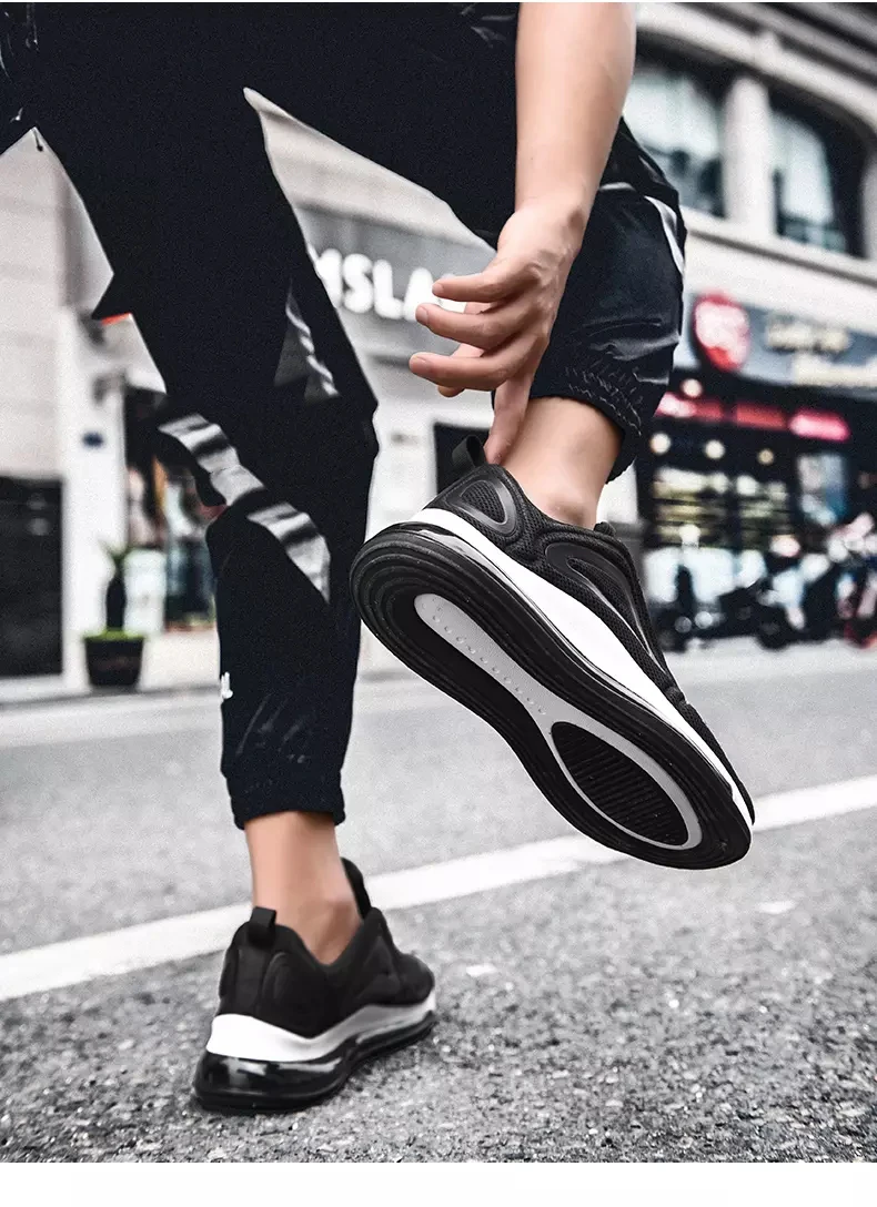 Times/Новые мужские кроссовки в римском стиле, дышащие, с воздушной подушкой, классные и обесцвечиваемые в ночном беге мужские спортивные туфли