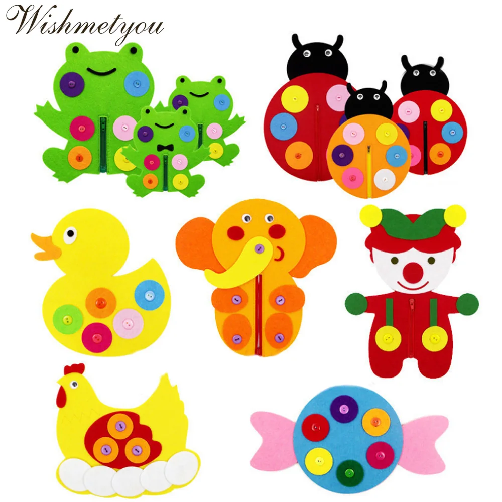 Wishmetyou 不織布 Diy 手作りの工芸品縫製布子供のおもちゃ手仕事布森林動物のテーマ切断フェルト幼稚園の装飾 フェルト Aliexpress
