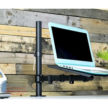 

DL-MD10LP laptop desktop stand computer tray Monitor Holder 10"-27" clamp base Monitor Mount Arm Loading 9.9kgs