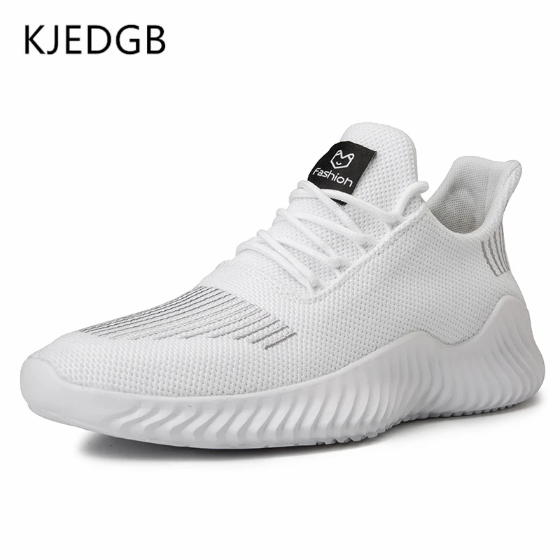 KJEDGB 2019 New Ultralight Men Casual Shoes Solid Black White Gray Breathable Comfortable Sneakers Big Size 39-47 Male Shoes KJEDGB 2019 New Ultralight Men Casual Shoes Solid Black White Gray Breathable Comfortable Sneakers Big Size 39-47 Male Shoes