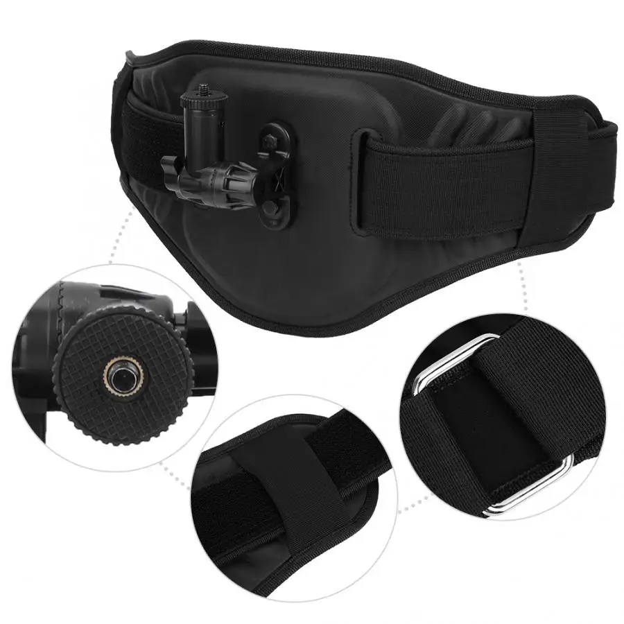 

Outdoor Camera Holder Waist Belt Bracket for Gopro Fusion for Insta 360 for Gopro Hero 7/6/5/4/3+/3/2/1 Sports Camera Accesorios