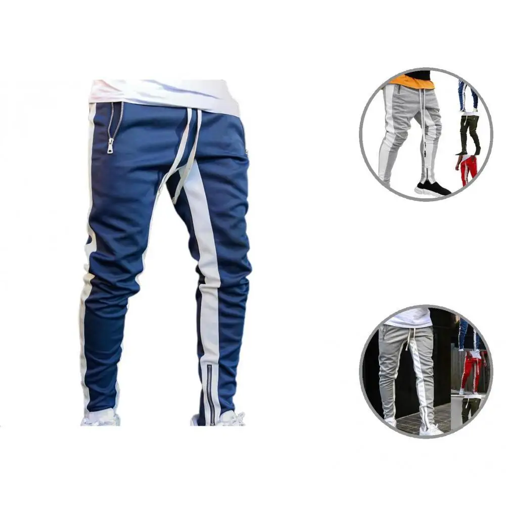 Men Sweatpants Energetic Great Stitching Soft Breathable Autumn ...