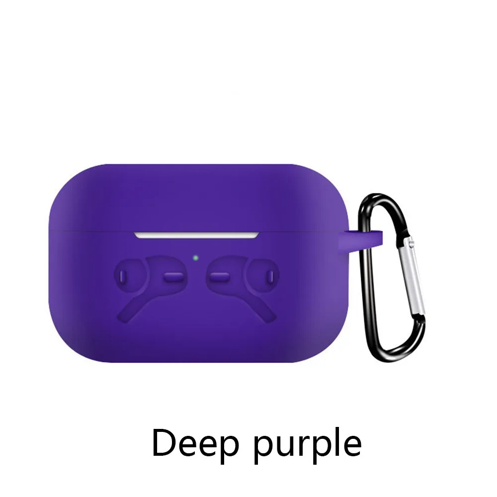 Силиконовый чехол для Apple AirPods Pro защитный чехол Bluetooth TWS аксессуары для наушников для AirPods Air Pods чехол funda