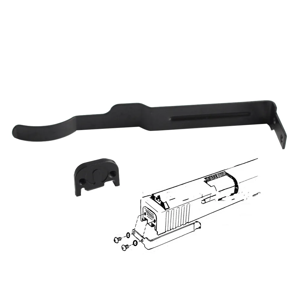 Скрытый Зажим для ремня Glock Slide Holster 17 19 22 23 24 25 26 27 28 30S 31 32 33 34 35 36|Аксессуары