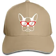 Мужчины Wo мужчины s Французский бульдог Собака носить солнцезащитные очки бейсбольная шляпа бейсбольная Кепка