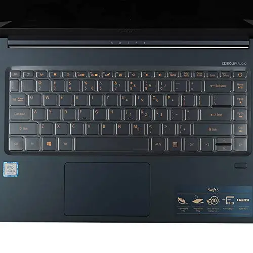 Для acer Swift 5 SF515-51T SF515 51 51t SF515-51-7176/54VR/57xe/a78u/761j/a78s пленка для клавиатуры из ТПУ Прозрачная защитная кожа