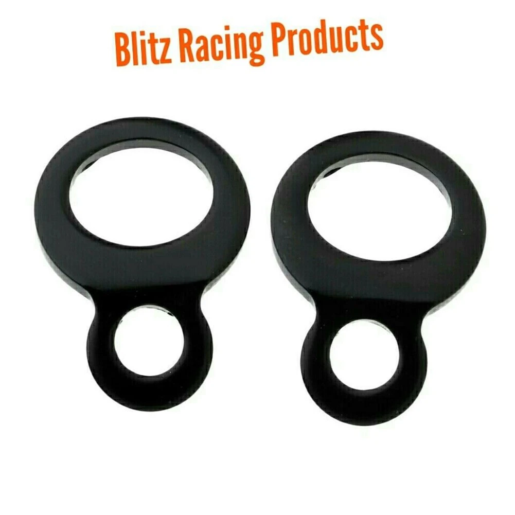 2pcs Tie Down Strap Rings For Motorcycle Street Bike Dirtbike Atv Utv