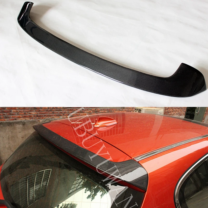 

Carbon Fiber Exterior Rear Spoiler Tail Trunk Boot Wing Decoration For BMW 1 Series F20 116i 120i 118i 2012 2013 2014 P Style