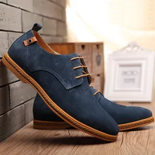 Повседневная мужская обувь черного/Красного/синего/кофейного/верблюжьего/серого цвета из натуральной кожи, высокие кроссовки размера плюс EU38-48, обувь, модные кроссовки