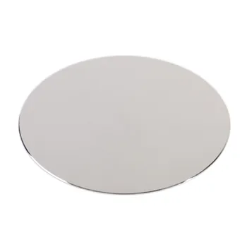 

OMESHIN Round aluminum mouse gaming mouse pad with 2 mm aluminum 4 non-slip silicone computer mouse pad for home office business