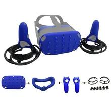 Lightproof Sweatproof Сменные аксессуары Подушечка Для лица VR Grip Защитная клетка ударопрочный шлем Чехол для Oculus Quest