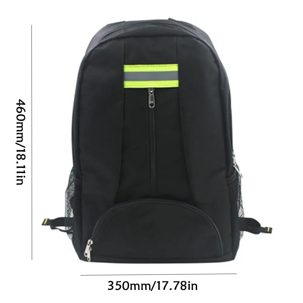 Multifunction Backpack Shoulder Toolkit Thickened Waterproof Wear resistant Oxford Cloth Electrician Repair Tool Bag Large