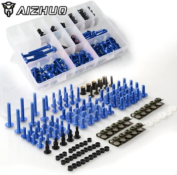 

Motorcycle Fairing Bolts Screws Body Spring Bolts Kit For YAMAHA DT125RR DT125R XS400 C/E XS250SE XS 400 XS400SE TDR250 DT TDR