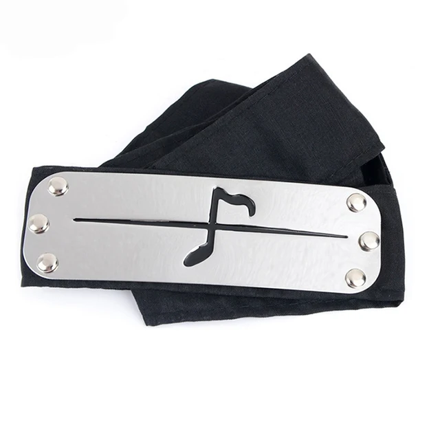 Anime Akatsuki Kakashi Uchiha Sasuke Headband Logo Cosplay Costume Accessories 16