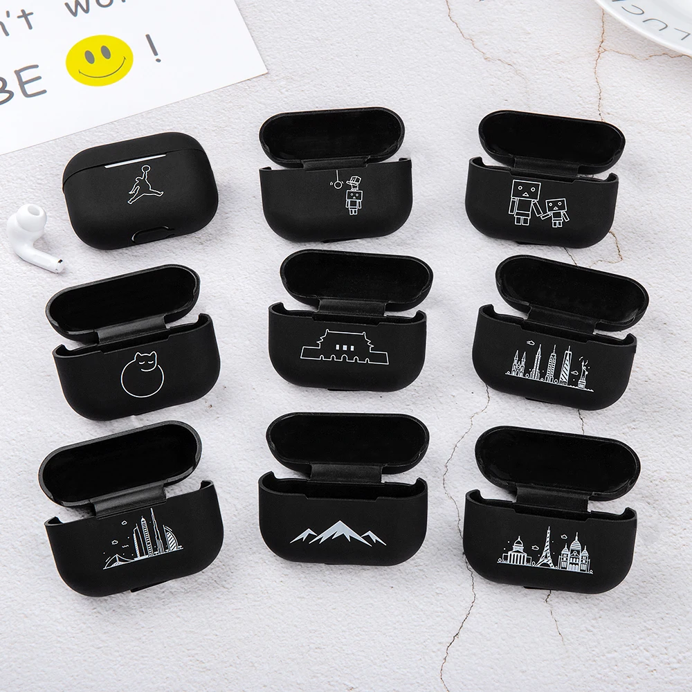 

For Apple Airpods Pro Shockproof Cover Soft Silicone Cartoon Case For Airpods Pro TWS Wireless Buetooth Earphone Case Capa Coque