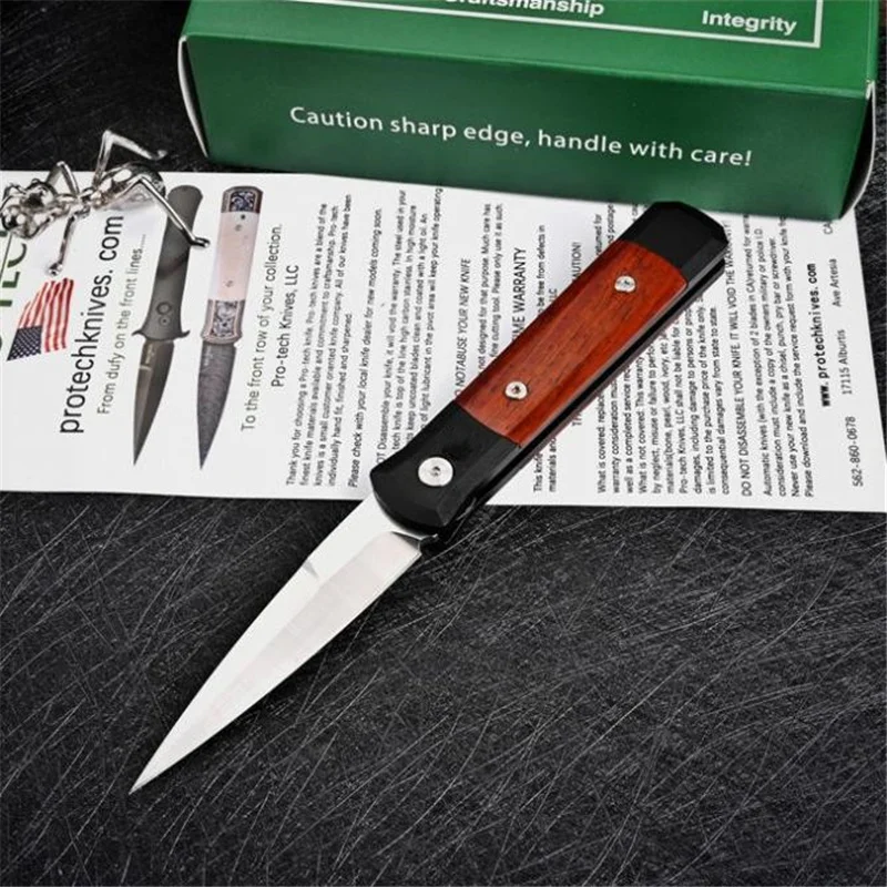 Pro Tech Godfather 920 Боковой разрез OEM 6061-T6 космическая алюминиевая ручка 154 см стальные