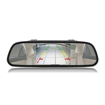 

Reverse Rearview mirror camera DC 12V Black 28.5*8.4*3.5cm Power cord Accessory