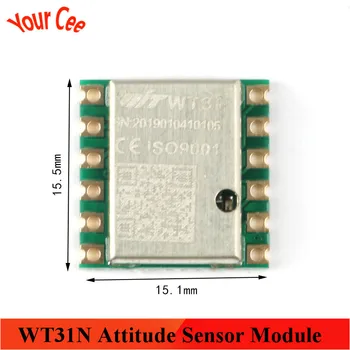 

WT31N LIS3DH Serial 3-axis Accelerometer Angle And Attitude Sensor Module Tilt Angle Measurement For Arduino IIC I2C 3.3V 5V TTL