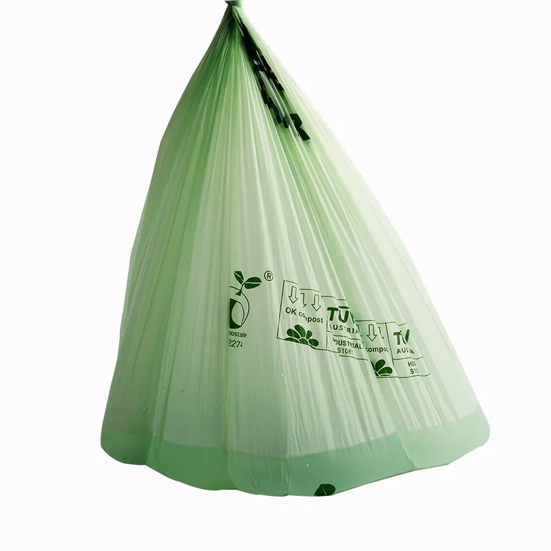 25/50 kitchen compostable degradable garbage bags environmental protection biodegradable, trash bags,disposable trash bags,garbage bags