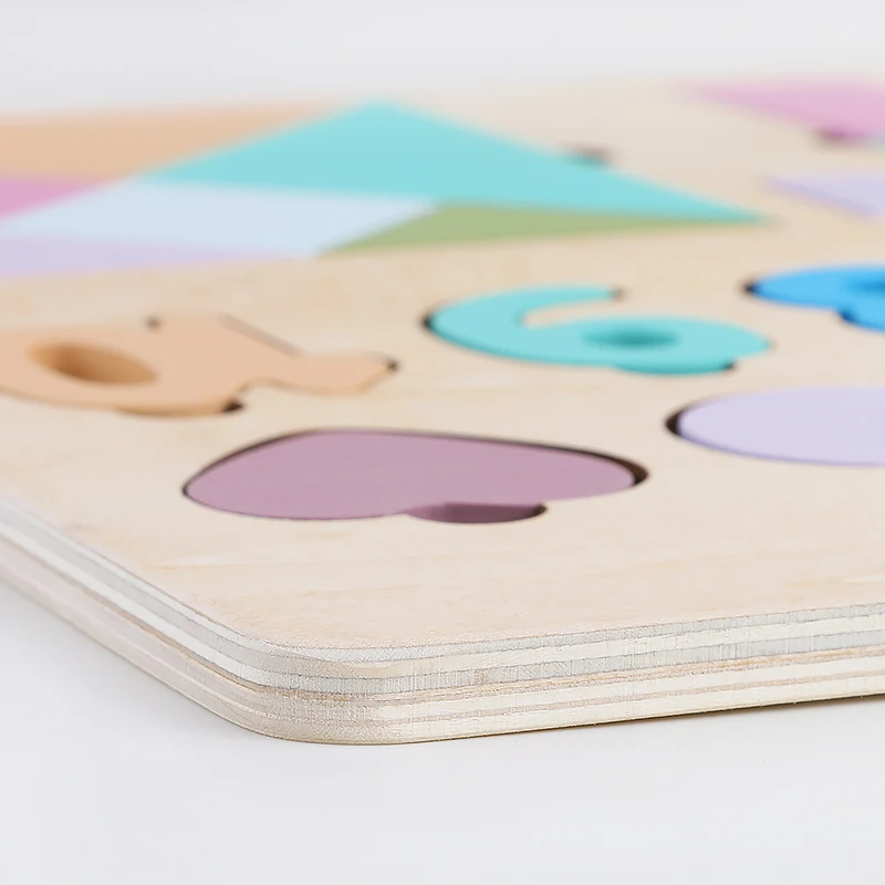 Wooden Toys Brain Training Wooden Tangram Jigsaw Board Puzzle Toys Preschool Intelligence Toy Educational Toys For Children Gift