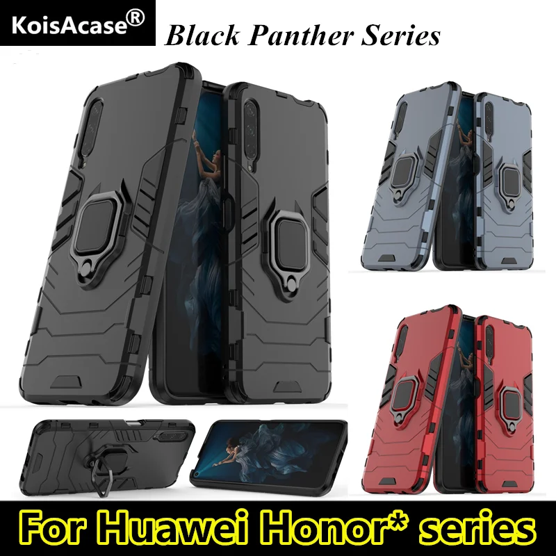 KoisAcase iron man case For Huawei Honor 7A 8X Max 9X 8S 10 Lite Play note10 20 Pro V10 V20 Black Panther Silicone Cover |