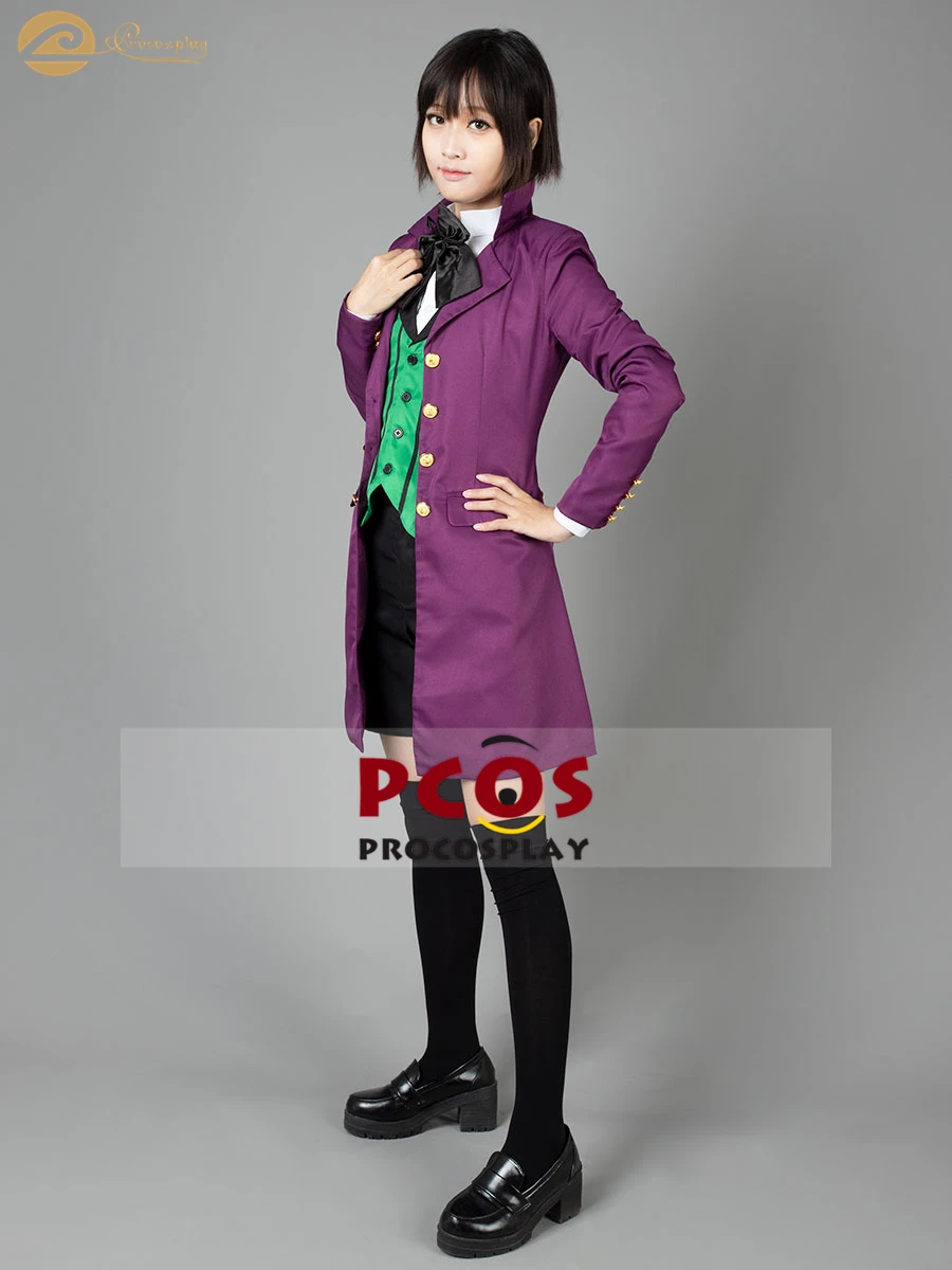 Профессиональный косплей Черный Дворецкий 2 Kuroshitsuji Alois Trancy наряд косплей костюм для женщин mp002451