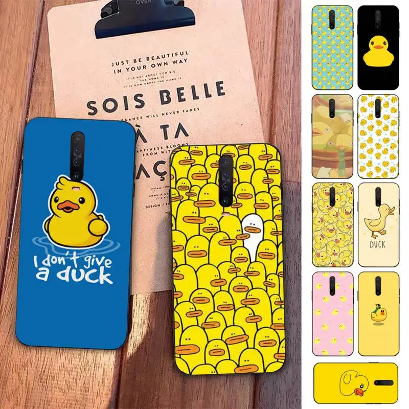 FHNBLJ Funny Happy Duck Phone Case for Redmi 5 6 7 8 9 A 5plus K20 4X S2 GO K30 pro | Мобильные телефоны и аксессуары