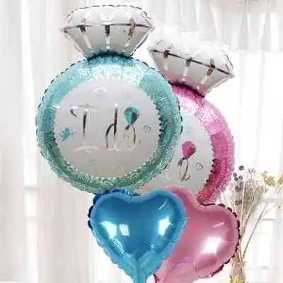 Цельный любовь Алюминиевая Пленка воздушный шар на свадьбу дом декоративные свадьбы День рождения украшения Свадебный шар Свадьба Suppli