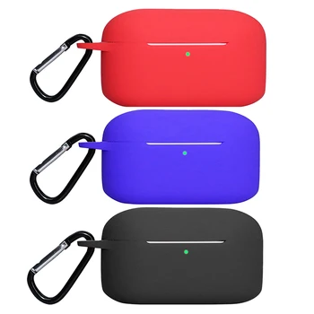 

Silicone Case for QCY T5 Wireless Bluetooth Headset Portable Protective Cover with Anti-Lost Buckle for QCY T5