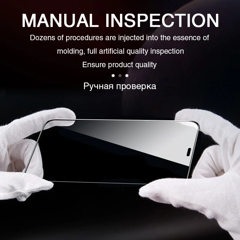 AAA+ Полное покрытие закаленное стекло для iphone 11 Pro X XR XS MAX стекло iphone 11 Pro защита экрана защитное стекло на iphone 11