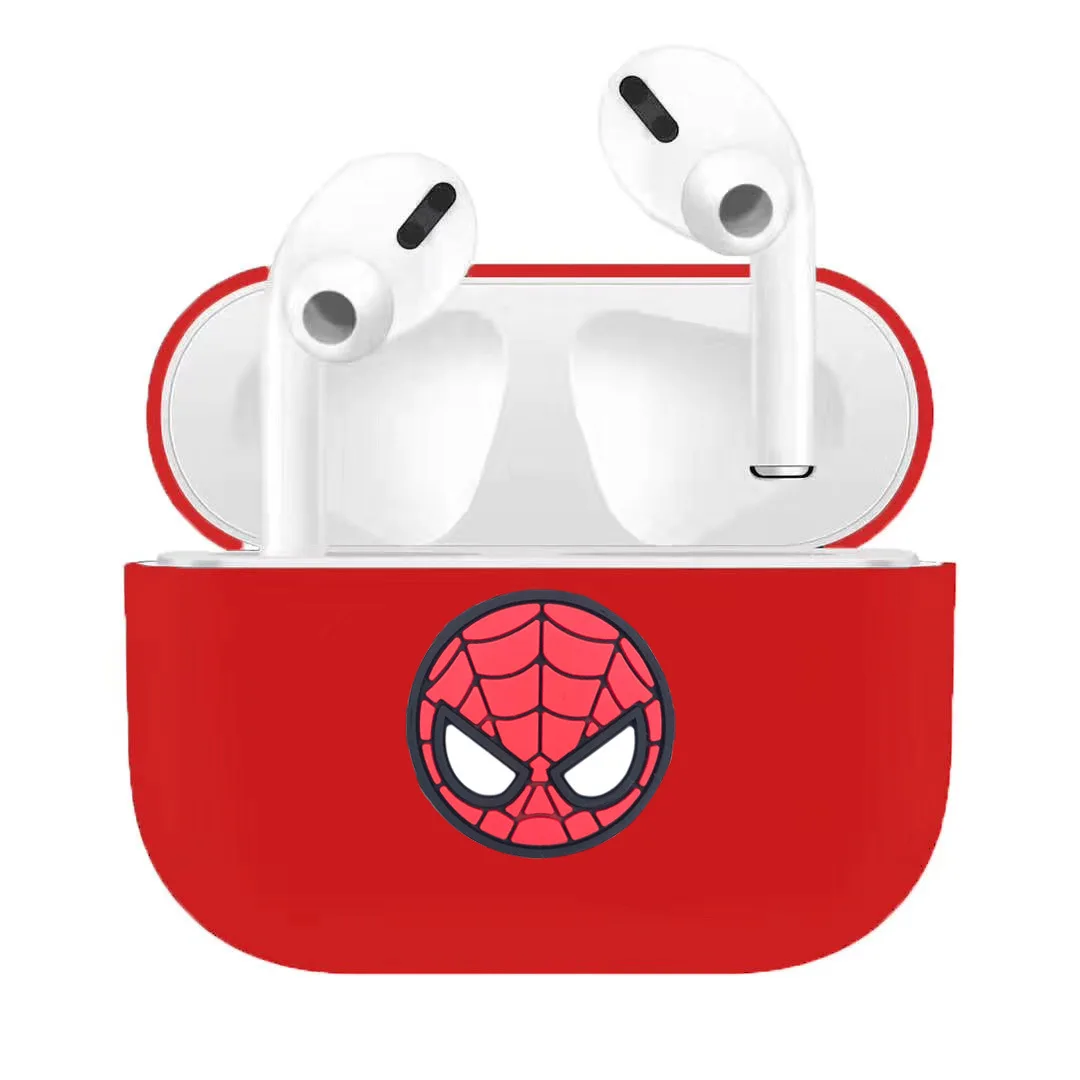 Чехол Marvel для Apple AirPods Pro, ТПУ, милый защитный чехол для AirPods 3, беспроводные Bluetooth наушники, защитный чехол
