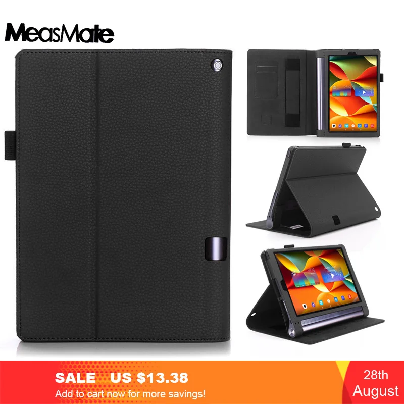 Чехол подставка из искусственной кожи для Lenovo YOGA Tab 3 plus чехол Pro 10 дюймов X90 X90F YT X703L