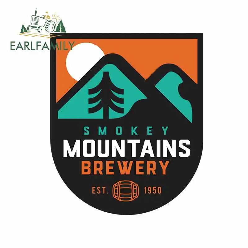 EARLFAMILY 13 см x 11 для горного велосипеда пивоваренный завод виниловые наклейки на