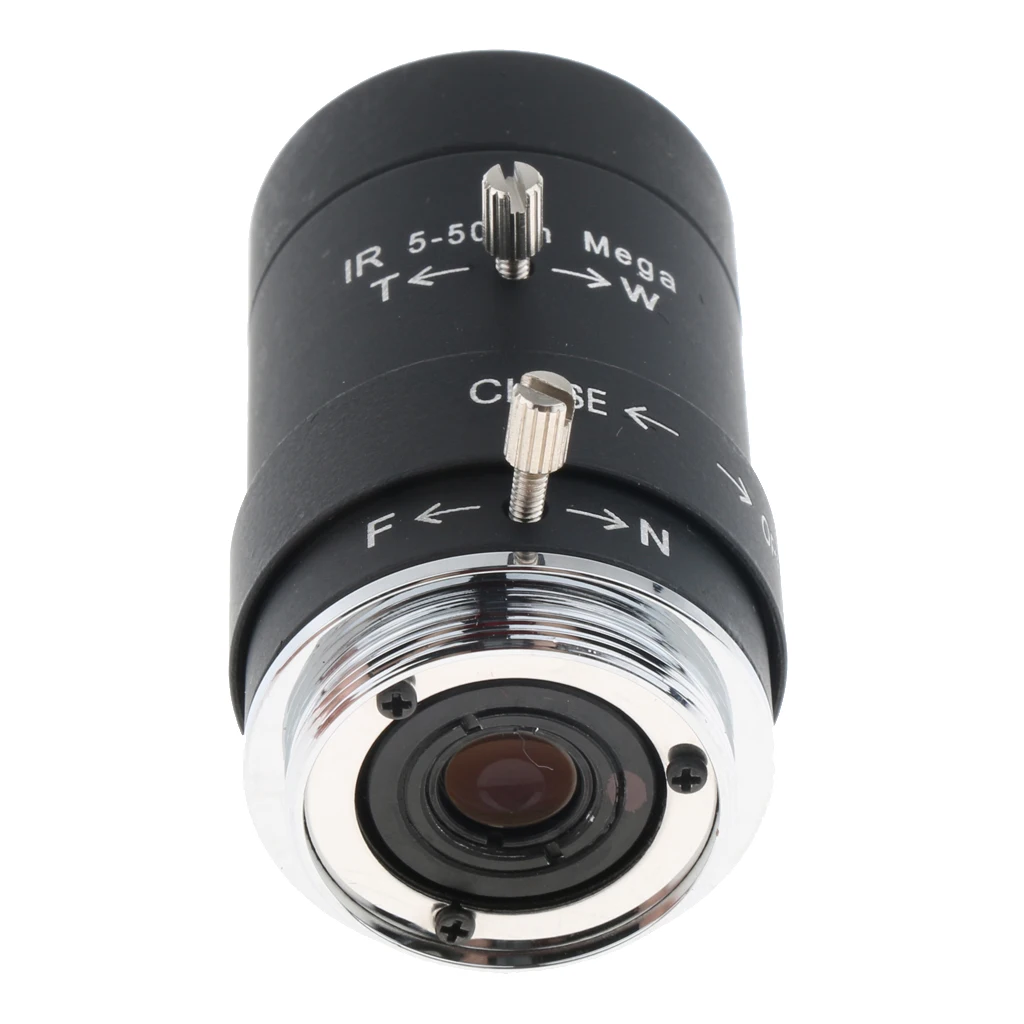 5 мм до 50 мм 3MP f/1,6 варифокальный CS-Mount ручной Ирис зум-объектив
