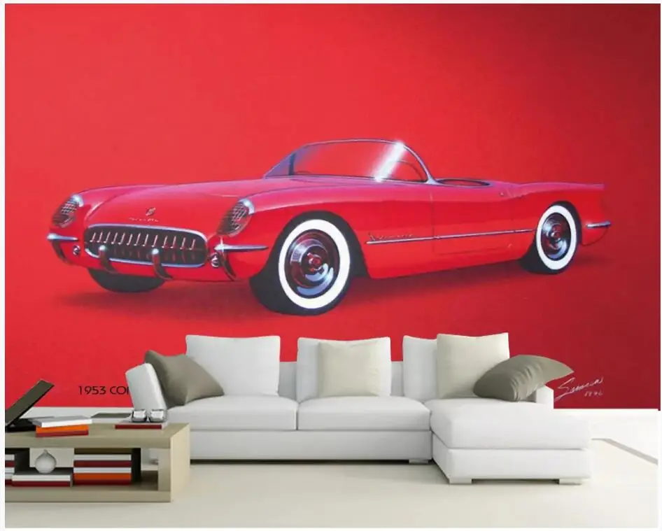 3d Wallpaper Red Car