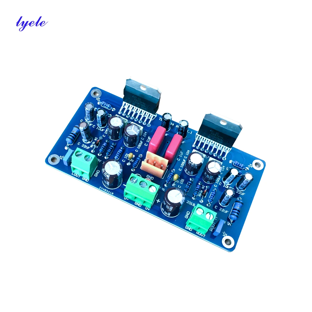 TDA7294 Плата усилителя стерео 2 0 каналов DC12-35V 70 Вт аудио DIY наборы | Электроника