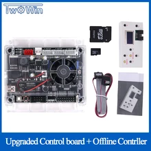 Placa usb para controle 3 eixos, placa offline para máquina de gravação cnc com 3 eixos para máquina 2117,1610,2418,3018