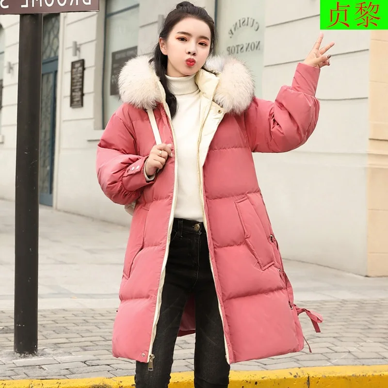 

Short-height down Jacket Cotton-padded Clothes WOMEN'S Medium-sized down Coat 2018 New Style Ozhouzhan Pike Cotton-padded Clothe