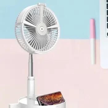 

Foldable Fan USB Rechargeable Fan Handheld For Home Office Desk Speed Adjustable USB Mini Retractable And Foldable Portable Fan