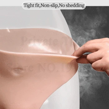 Super Soft Skin Feeling Realistic Strapon Penis Solid Huge Dildo Sex Toys For Women Men Underwear Hollow Male Dick Masturbator 5