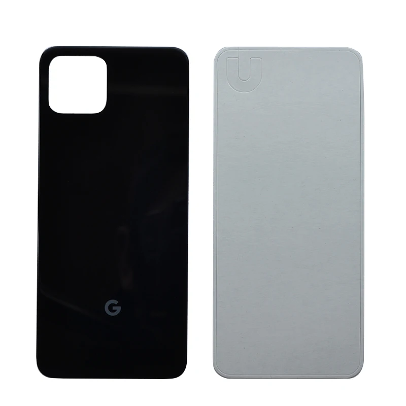 Для Google Pixel 4 пикселя 4XL стеклянный задний корпус крышка батареи задняя крышка чехол запасная часть с клеем