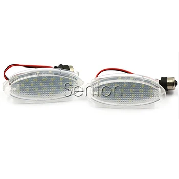 

1Pair Car LED number License Plate Light 12V SMD lamp Car Styling For Opel Astra f G Corsa A Vectra B Tigra accessories