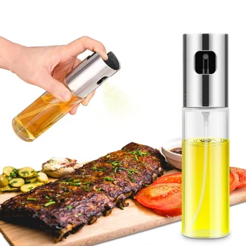 

BBQ Baking Olive Oil Spray Bottle Oil Vinegar Spray Bottles Oiler Pot Oil Dispenser Pump Barbecue Cooking Can Pot Kitchen Tool