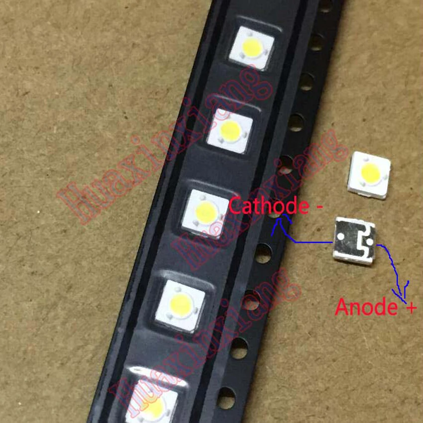 100 шт./лот SMD LED 3535 3537 3В 1 Вт холодный белый для подсветки телевизора|smd led|3535 smd3535 led 1w