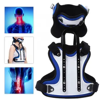 

Orthopedic Brace Head Neck Chest Orthosis Adjustable Cervical Thoracic Orthosis U Lumbar Support Braces Supports