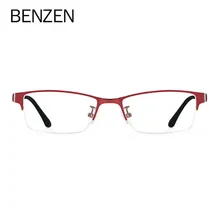 BENZEN очки оправа для женщин Мода сплав Половина очки оправа для женщин новые женские оптические очки 5203