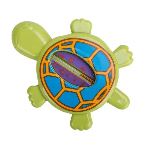 Green Turtle Детский термометр для ванной комнаты с милым мультяшным животным, Детский термометр для ванной, тестер для детской безопасности - Цвет: Green Turtle